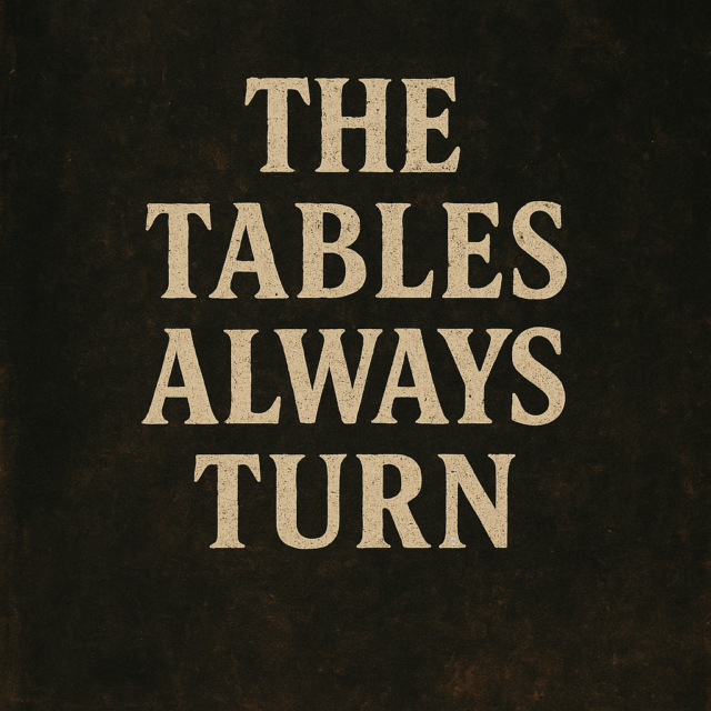 The tables always turn